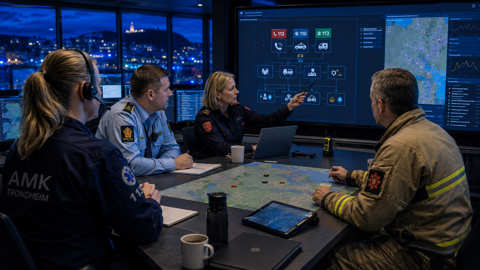 Samvirke mellom nødetater